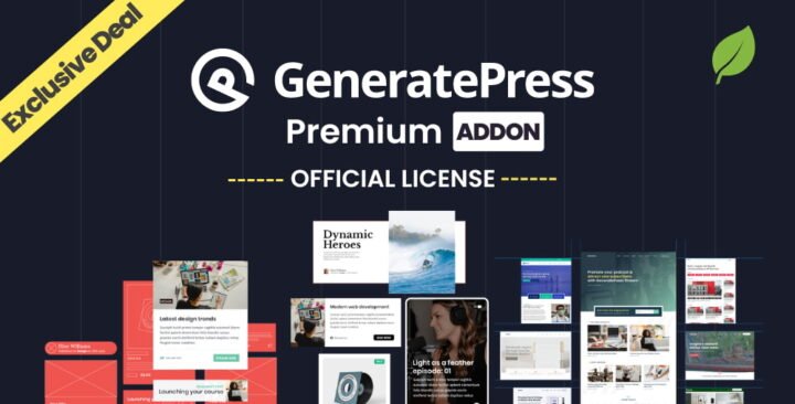 GeneratePress Premium Theme Free Download – Fast WordPress